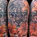 Tattoos - TIGER AND LILYIES - 96519